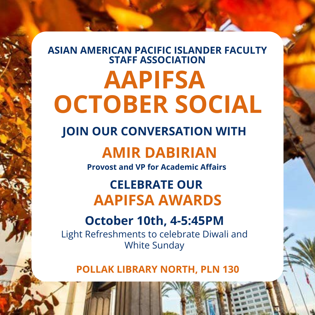 AAPIFSA Fall Social with VP Porter and Senior AVP Swarat