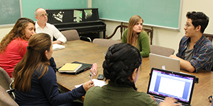 School of Music opera students