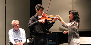 Akemi Takayama (violin) masterclass