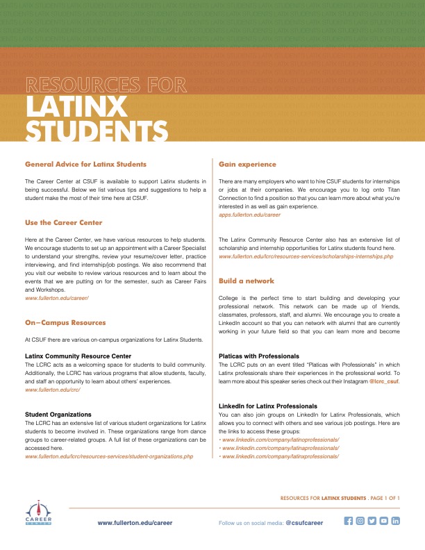 Latinx Students