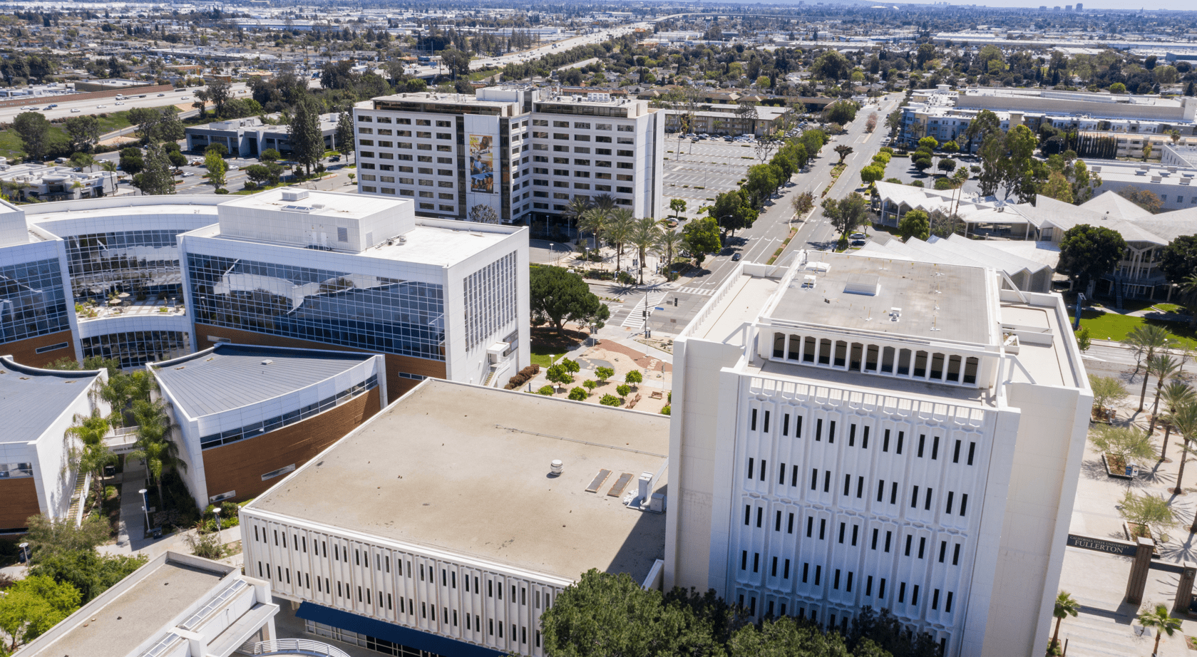 campus aerial