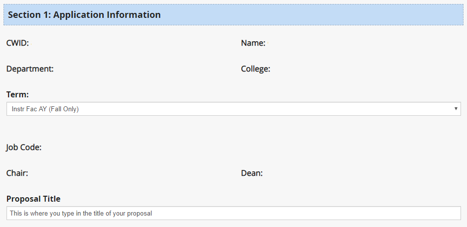 Sabbatical Leave Application Submission Instructions Csuf Faculty