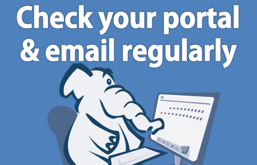 Portal and email reminder