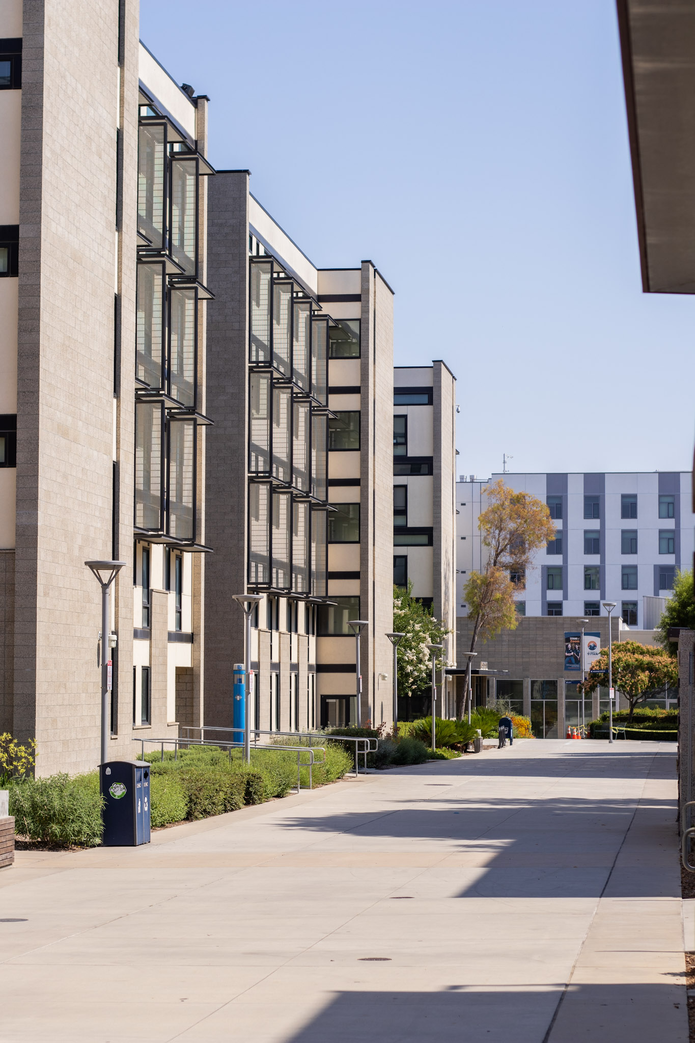 Housing main walk way